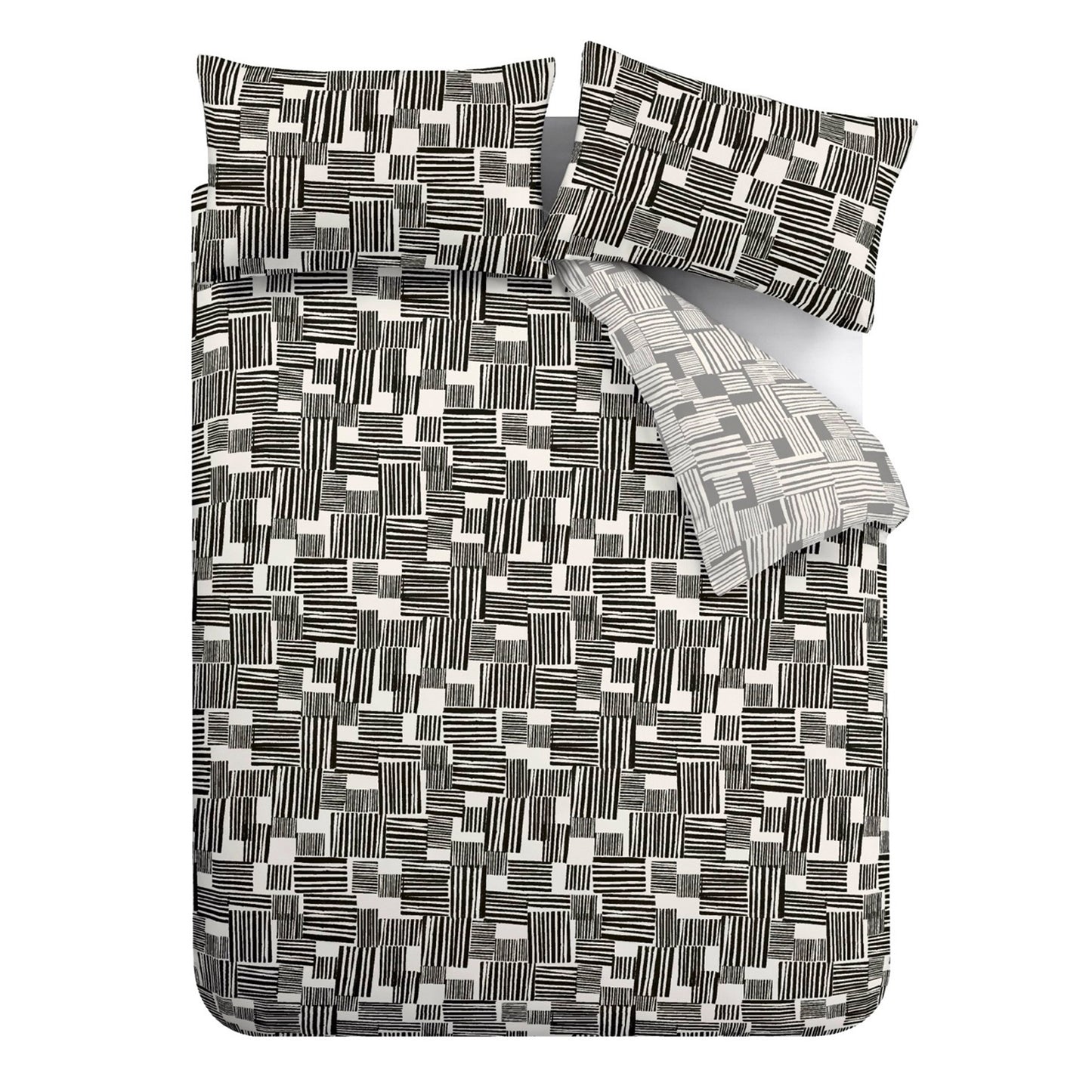 Catherine Lansfield Blocks Duvet Cover Set