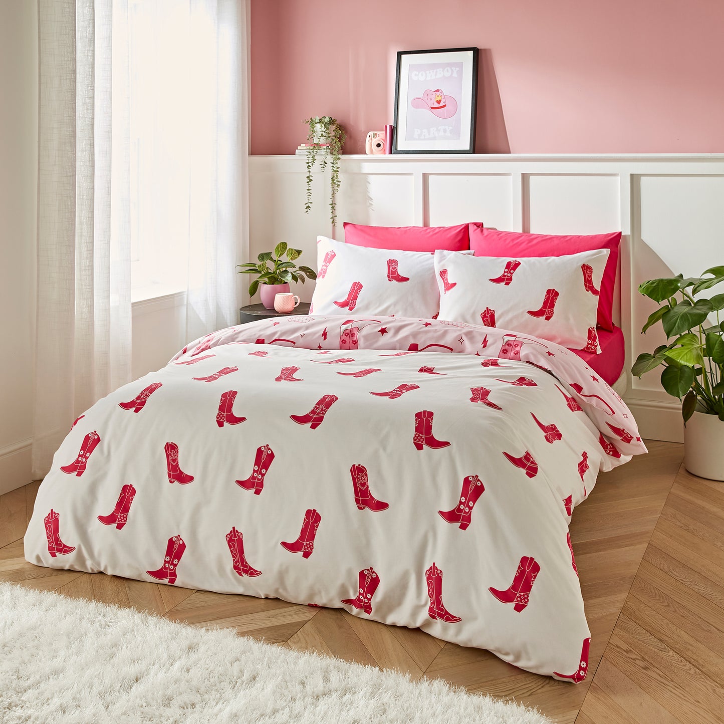 Sassy B Cowgirl Boot Duvet Cover Set