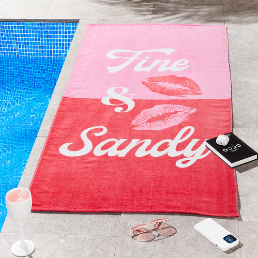 Sassy B Fine & Sandy Beach Towel