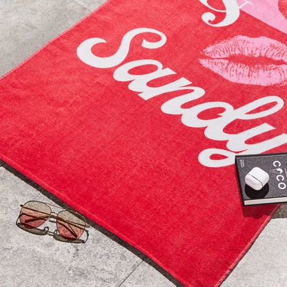 Sassy B Fine & Sandy Beach Towel