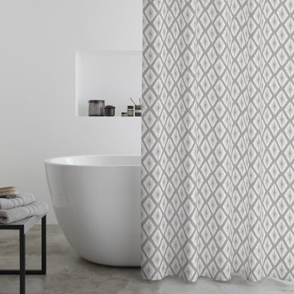 Catherine Lansfield Aztec Diamond Shower Curtain