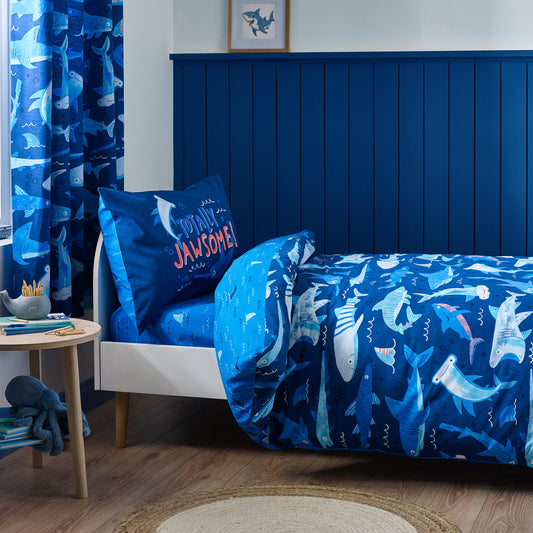 Catherine Lansfield Jawsome Shark Duvet Cover Set