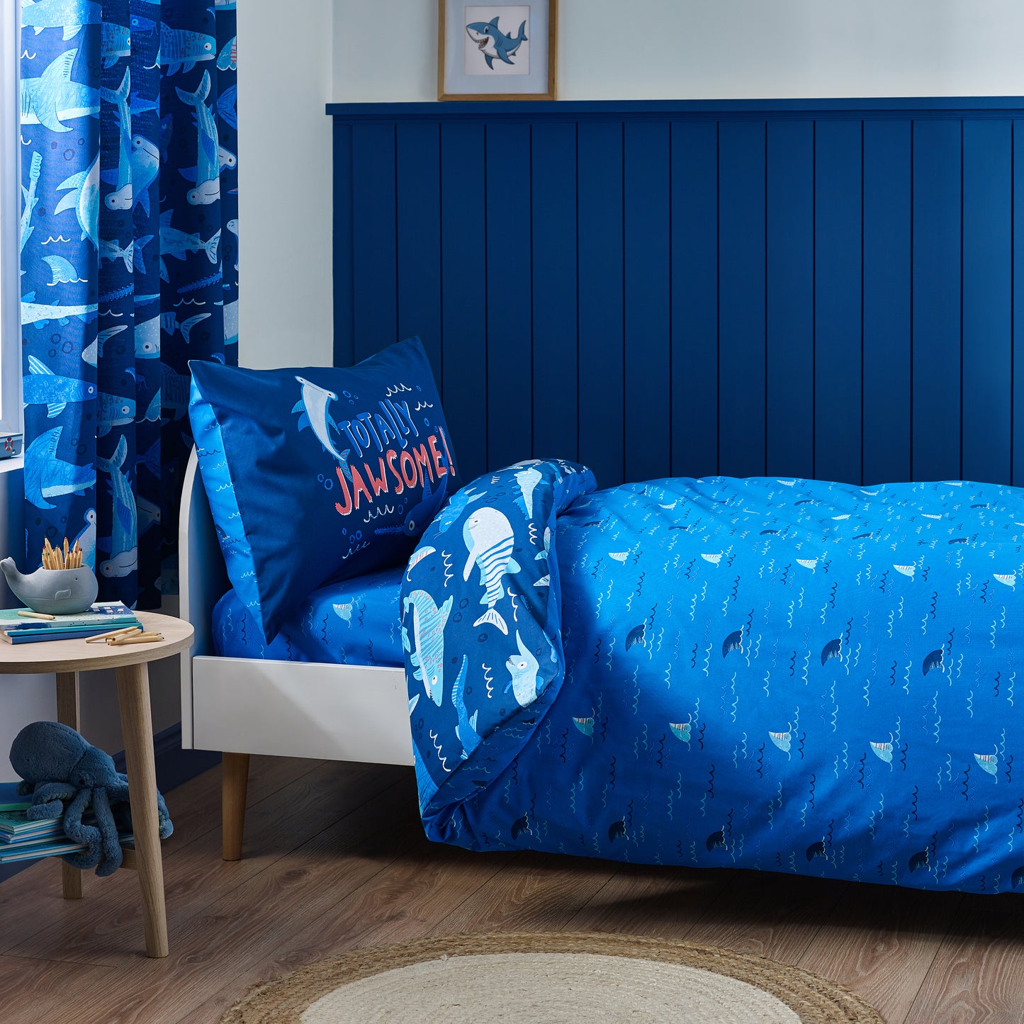 Catherine Lansfield Jawsome Shark Duvet Cover Set