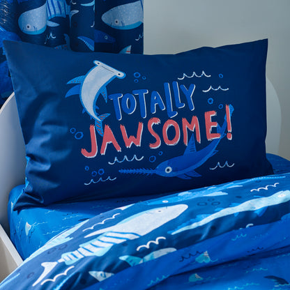 Catherine Lansfield Jawsome Shark Duvet Cover Set