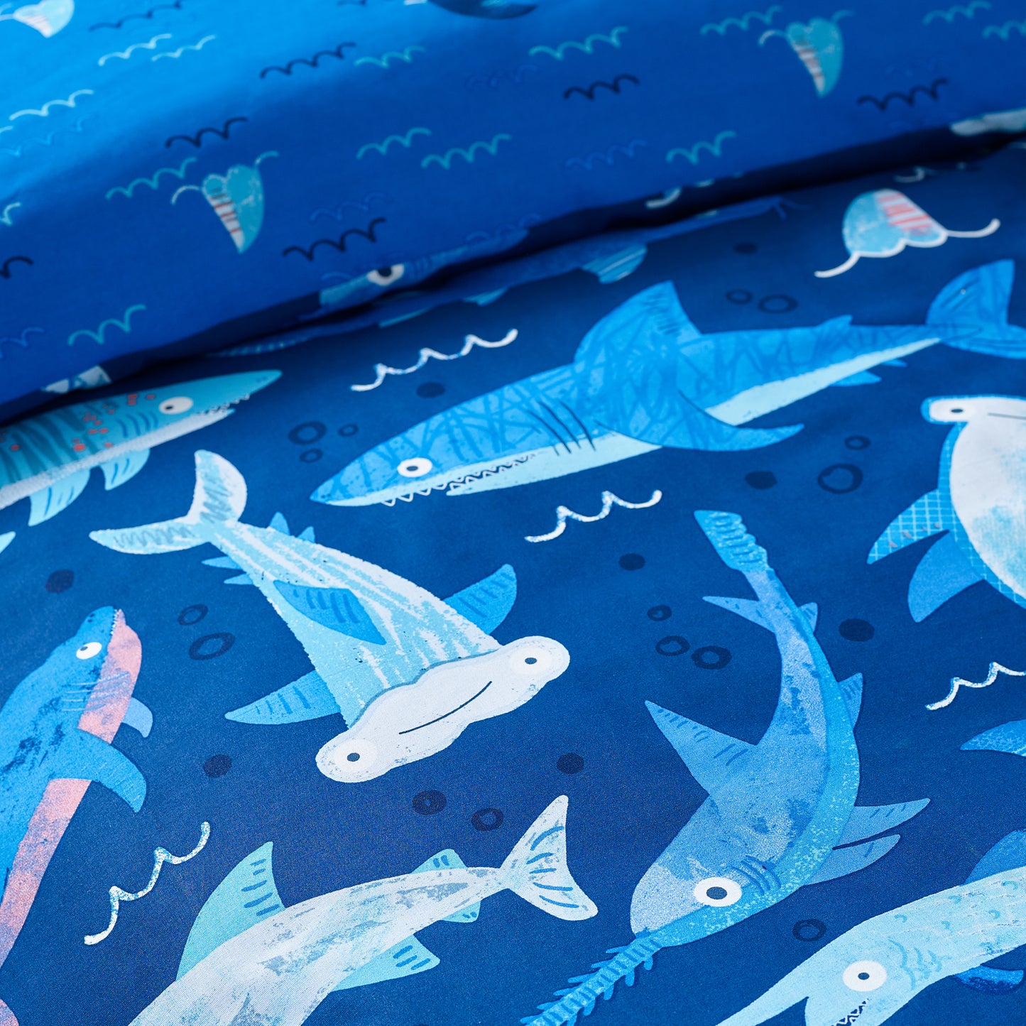 Catherine Lansfield Jawsome Shark Duvet Cover Set