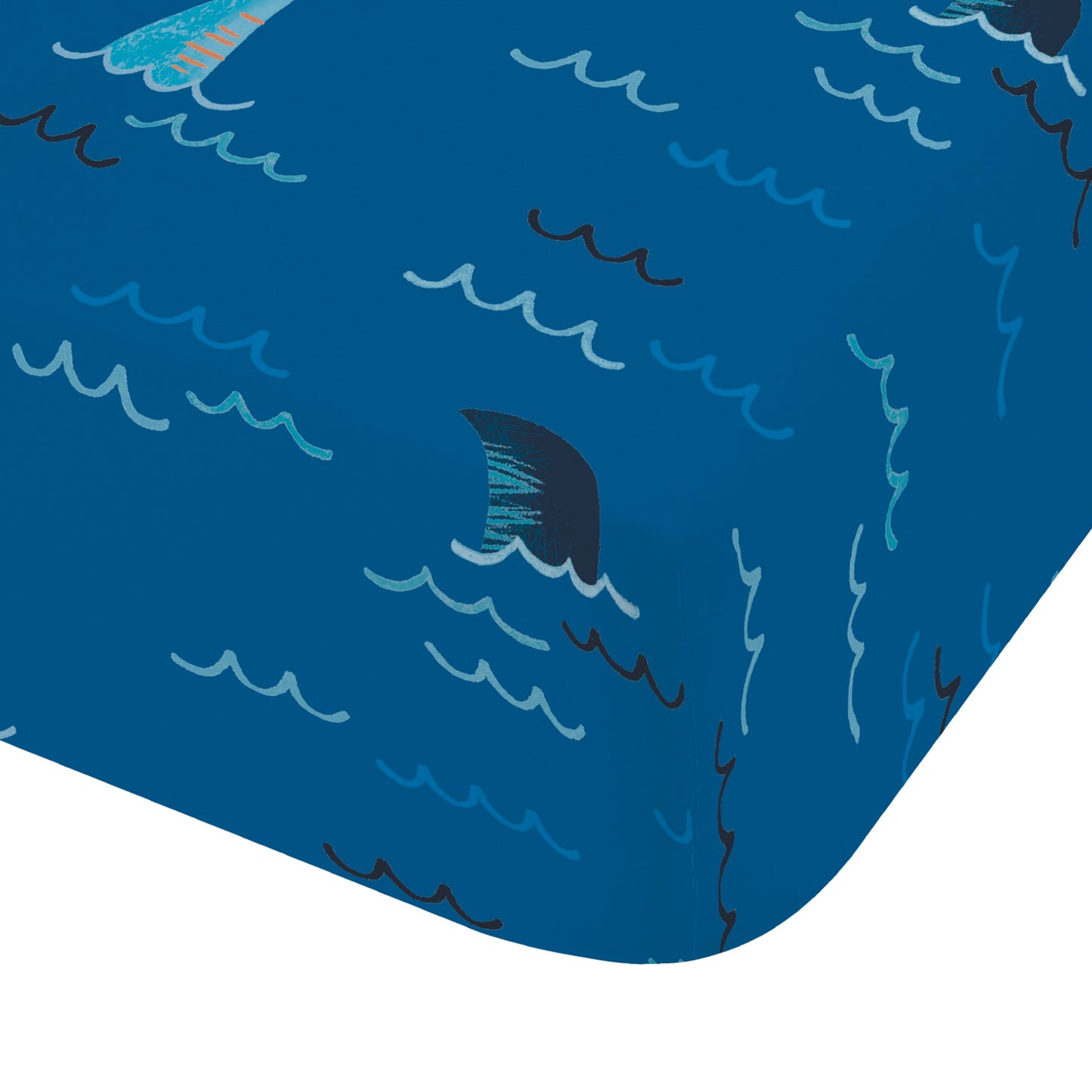 Catherine Lansfield Jawsome Shark Fitted Sheet