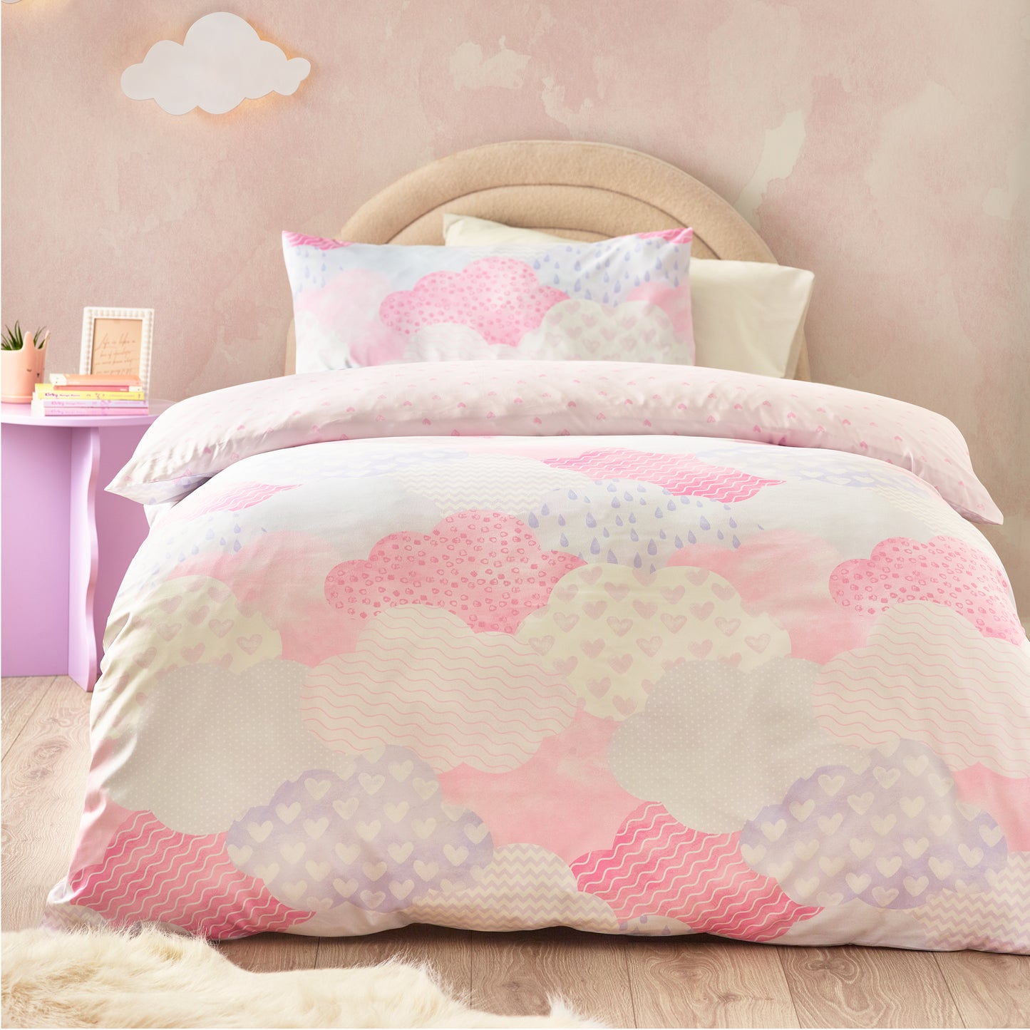 Catherine Lansfield Soft As A Cloud Duvet Cover Set