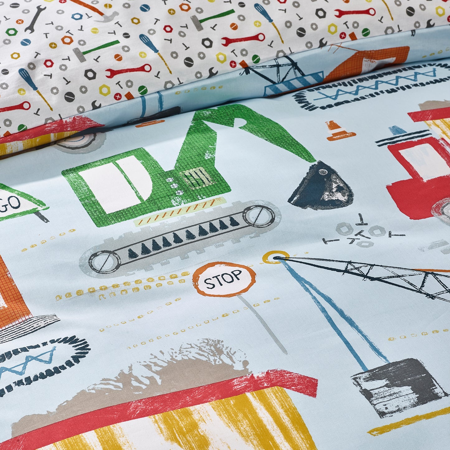 Catherine Lansfield Digger Dreams Duvet Cover Set