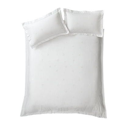 Bianca Lottie Embroidery Duvet Cover Set - White