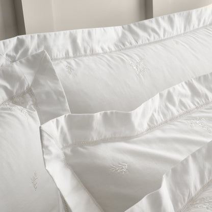 Bianca Lottie Embroidery Duvet Cover Set - White