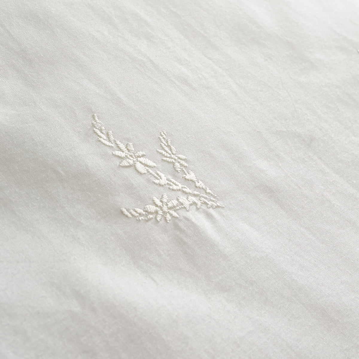 Bianca Lottie Embroidery Duvet Cover Set - White