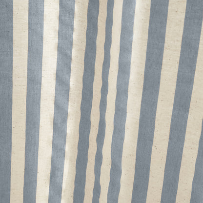 Pineapple Elephant Zanzibar Yarn Dyed Stripe Tie Top Voile Panel - Blue