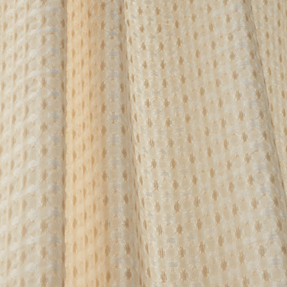 Pineapple Elephant Muscat Waffle Slot Top Voile Panel - Natural