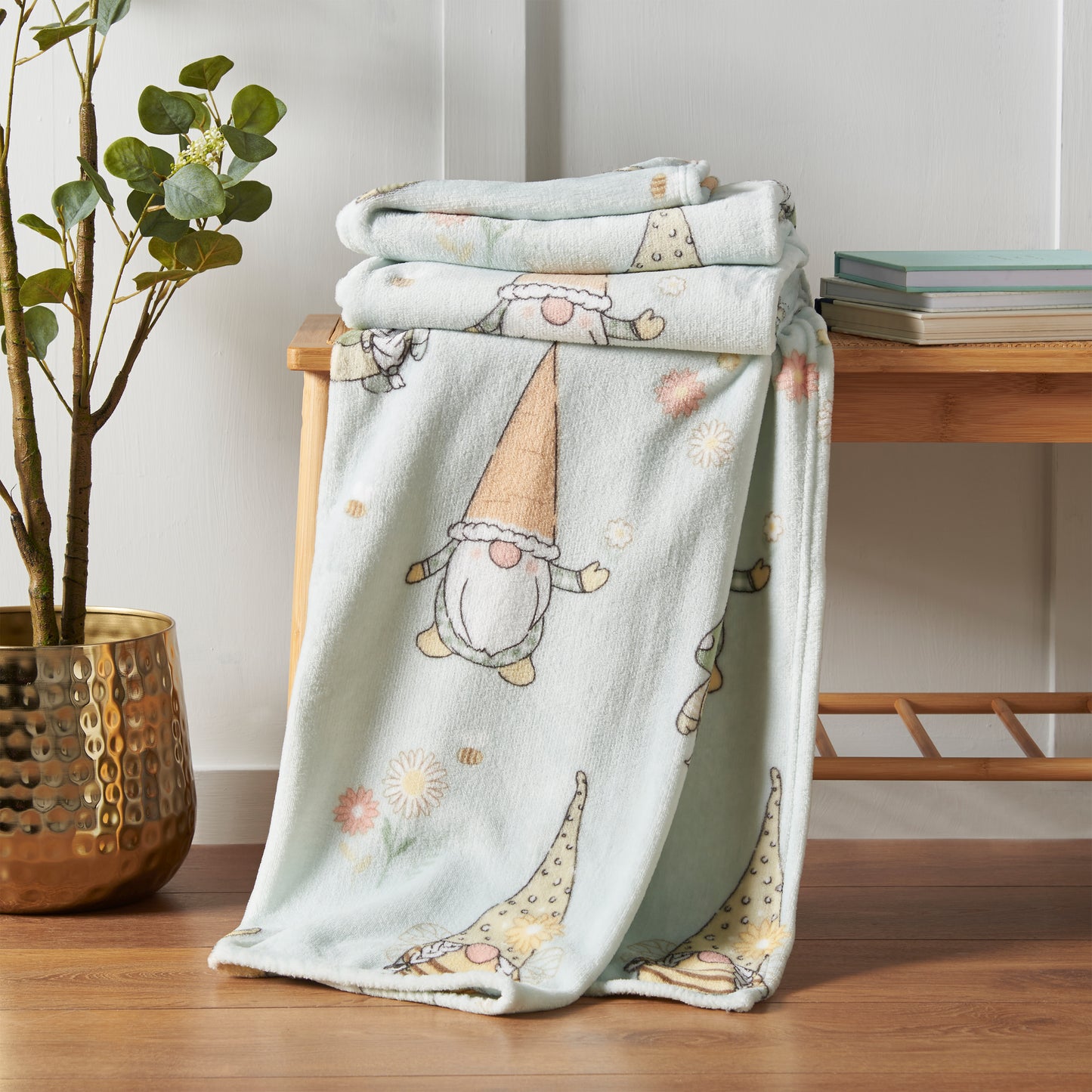 Catherine Lansfield Spring Gonks Throw