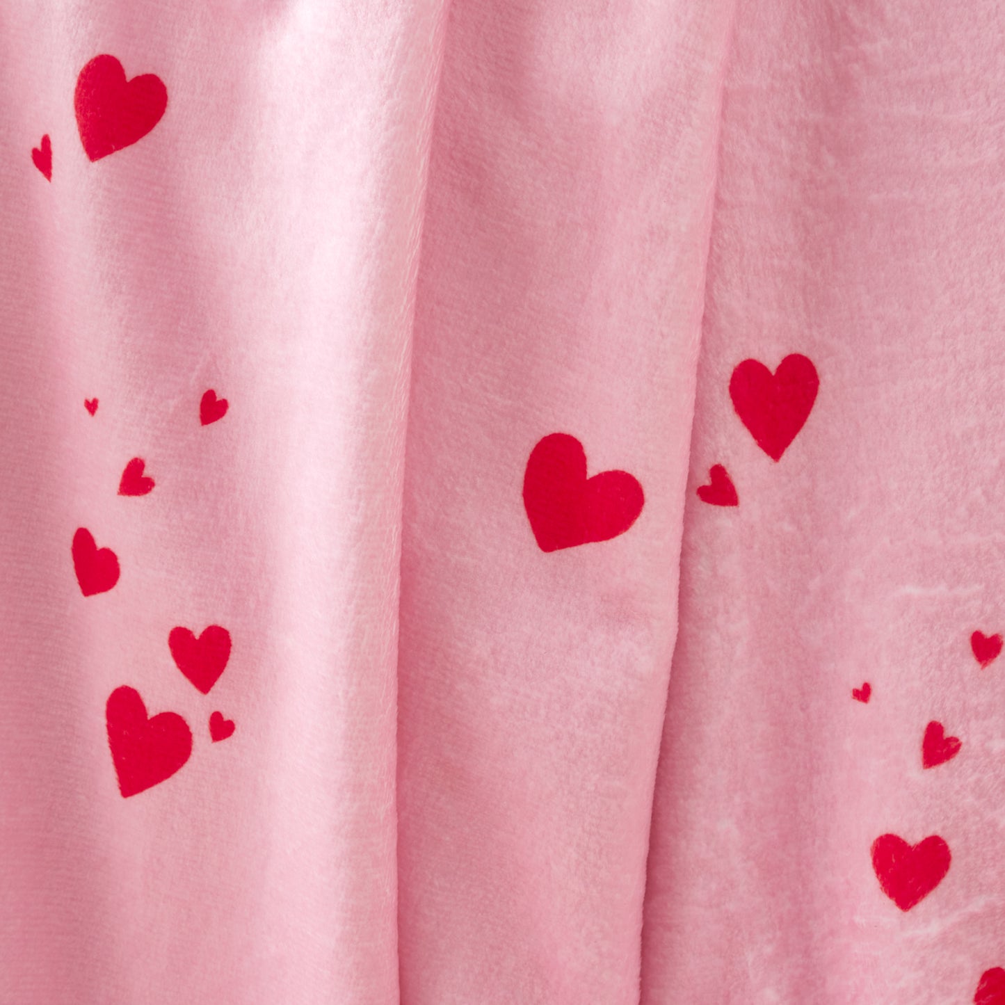Catherine Lansfield Seersucker Heart Throw
