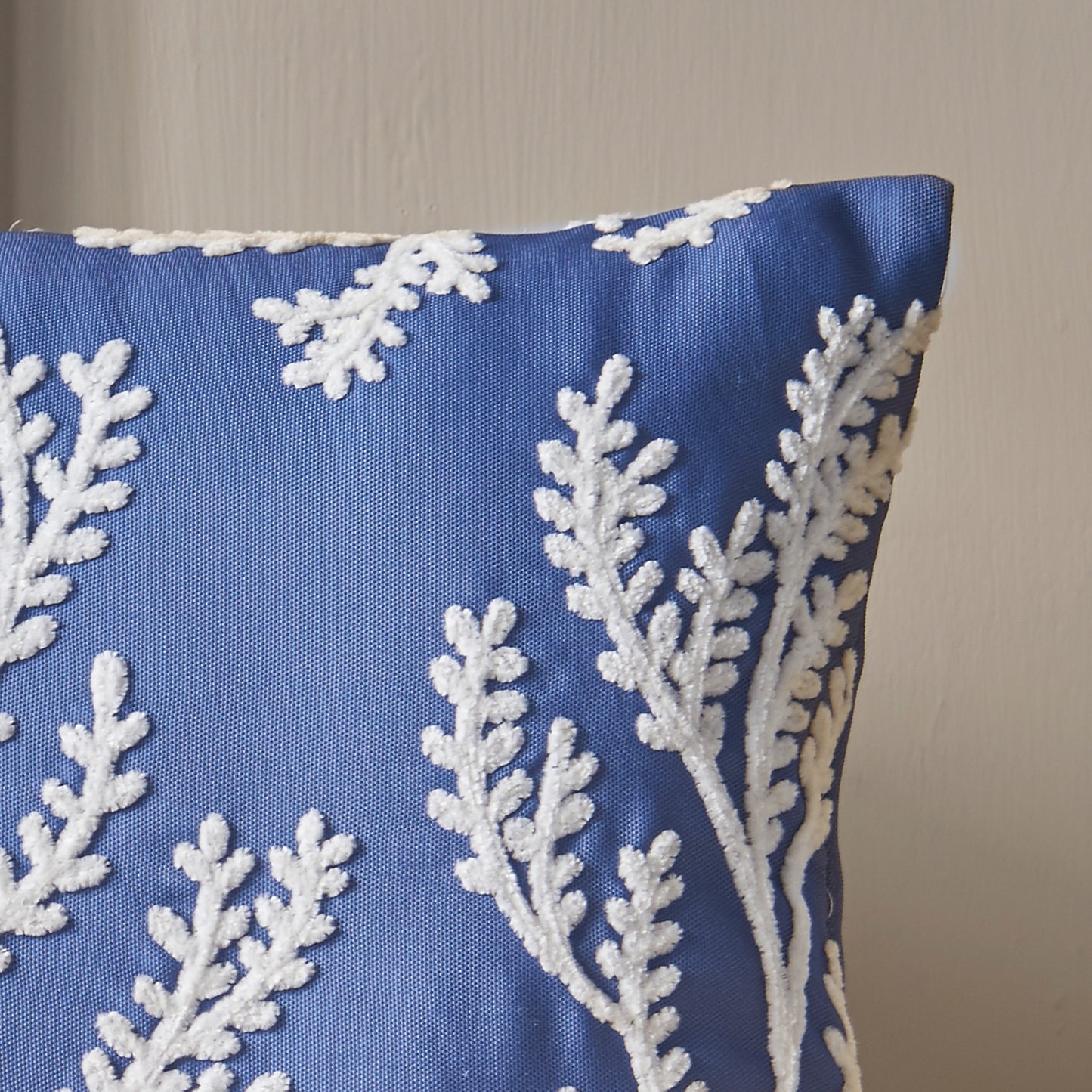 Catherine Lansfield Coral Leaf Filled Cushion