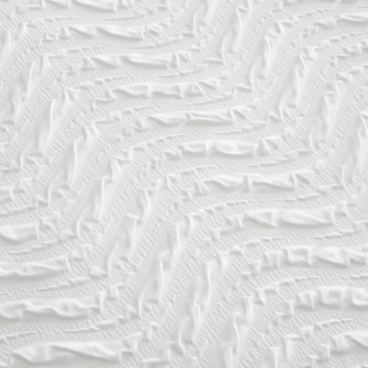 Catherine Lansfield Heatset Wave Duvet Cover Set - White