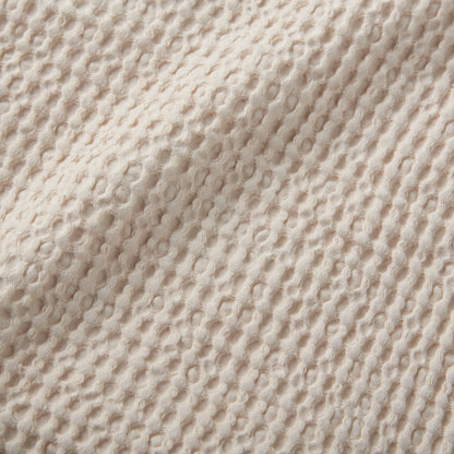 Pineapple Elephant Jaipur Waffle Throw - Natural
