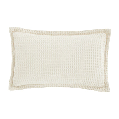Pineapple Elephant Jaipur Waffle Filled Cushion - Natural