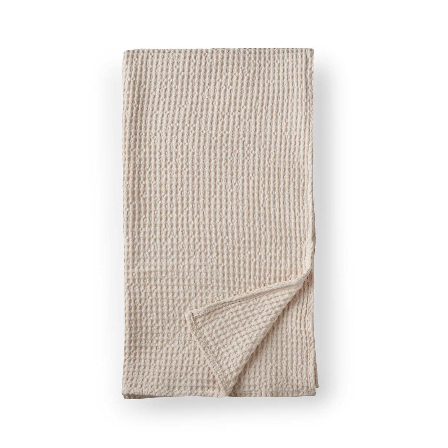 Pineapple Elephant Jaipur Waffle Throw - Natural