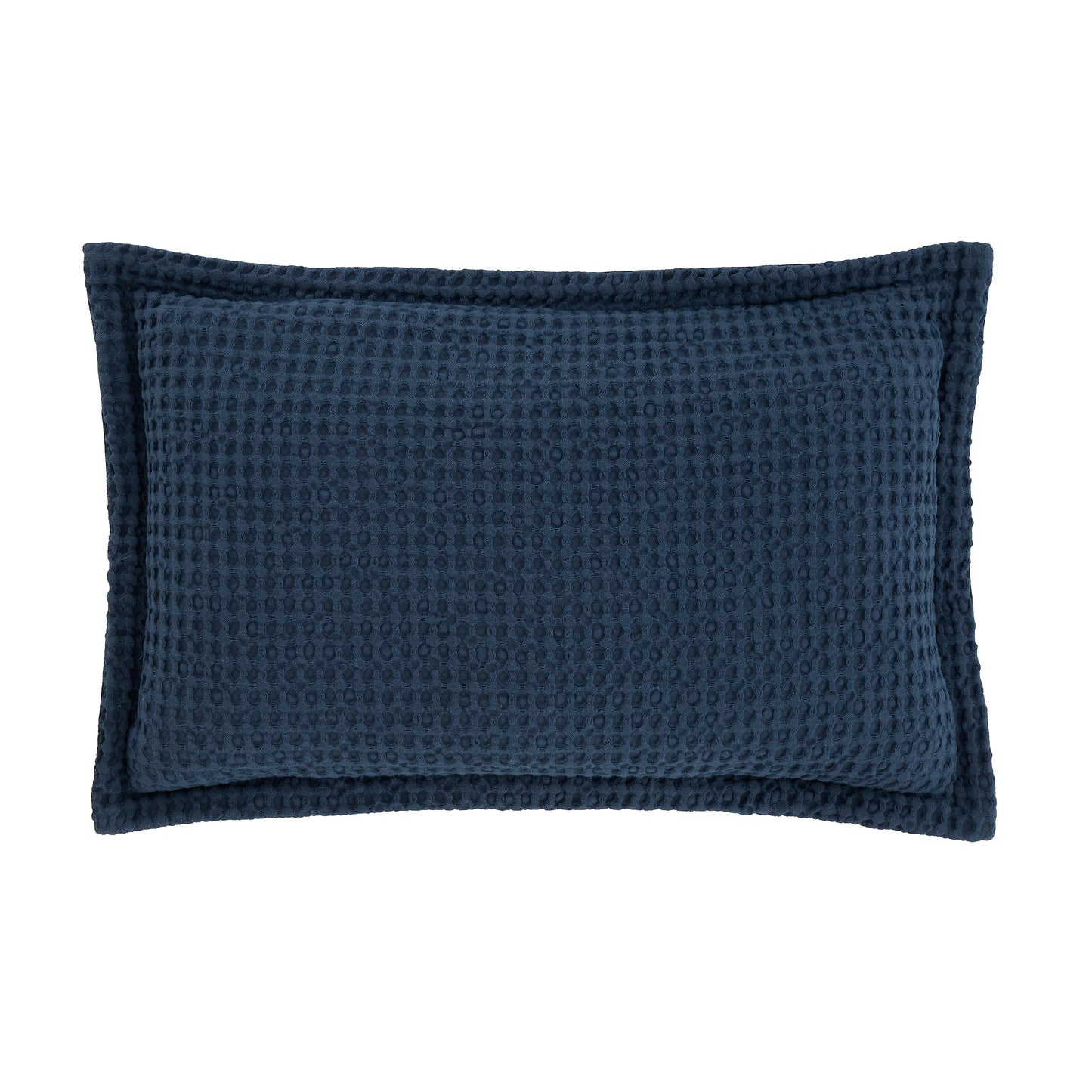 Pineapple Elephant Jaipur Waffle Filled Cushion - Navy