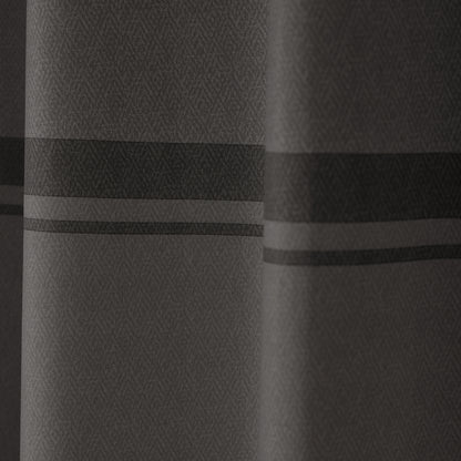 Catherine Lansfield Melville Lined Eyelet Curtains - Grey