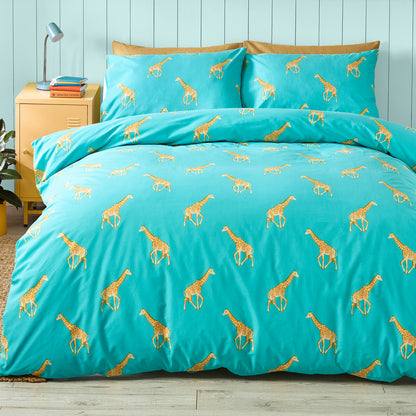 Catherine Lansfield Havin A Giraffe Duvet Cover Set
