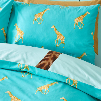 Catherine Lansfield Havin A Giraffe Duvet Cover Set