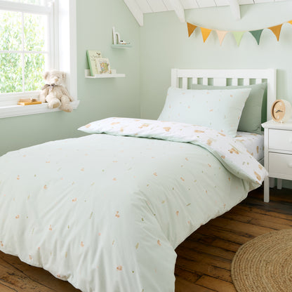 Bianca Mini Moo Duvet Cover Set - White