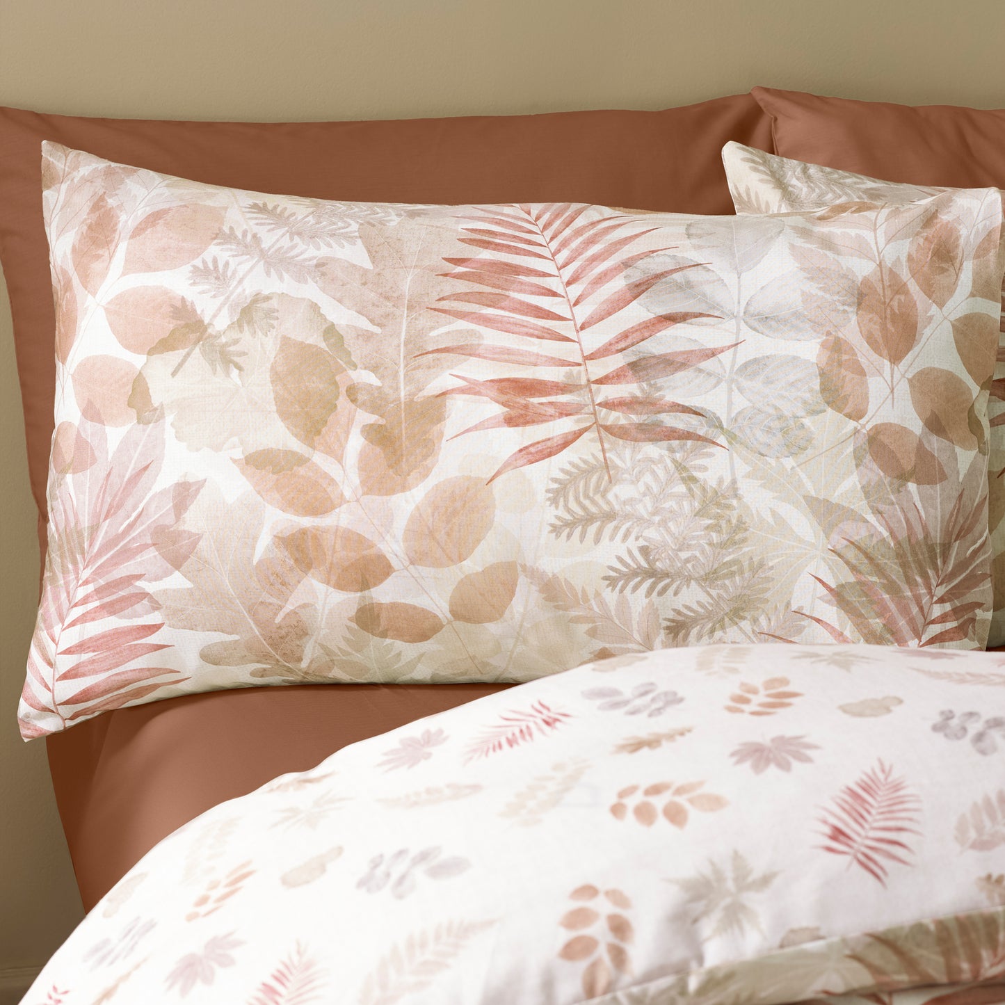 Catherine Lansfield Autumn Leaves Duvet Cover Set