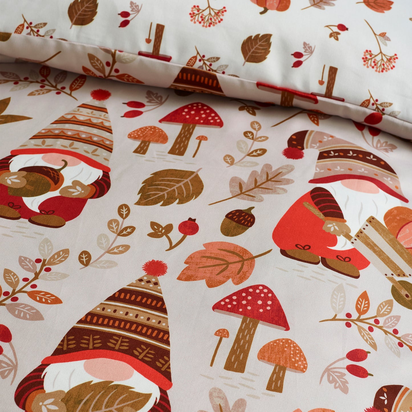 Catherine Lansfield Woodland Gonks Duvet Cover Set