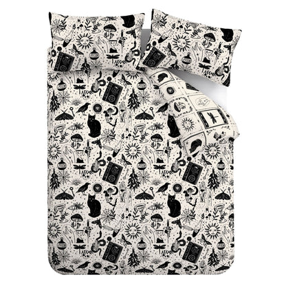 Catherine Lansfield Enchanted Witchcraft Duvet Cover Set