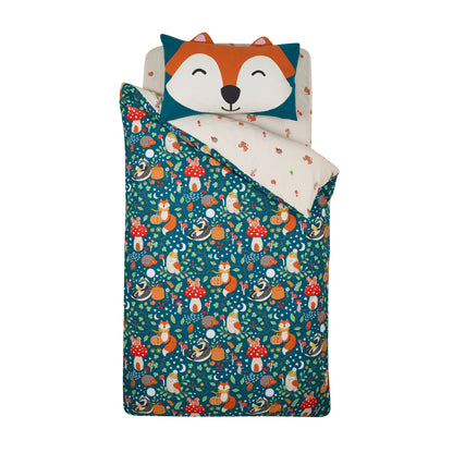 Catherine Lansfield Fox & Woodland Friends Duvet Cover Set