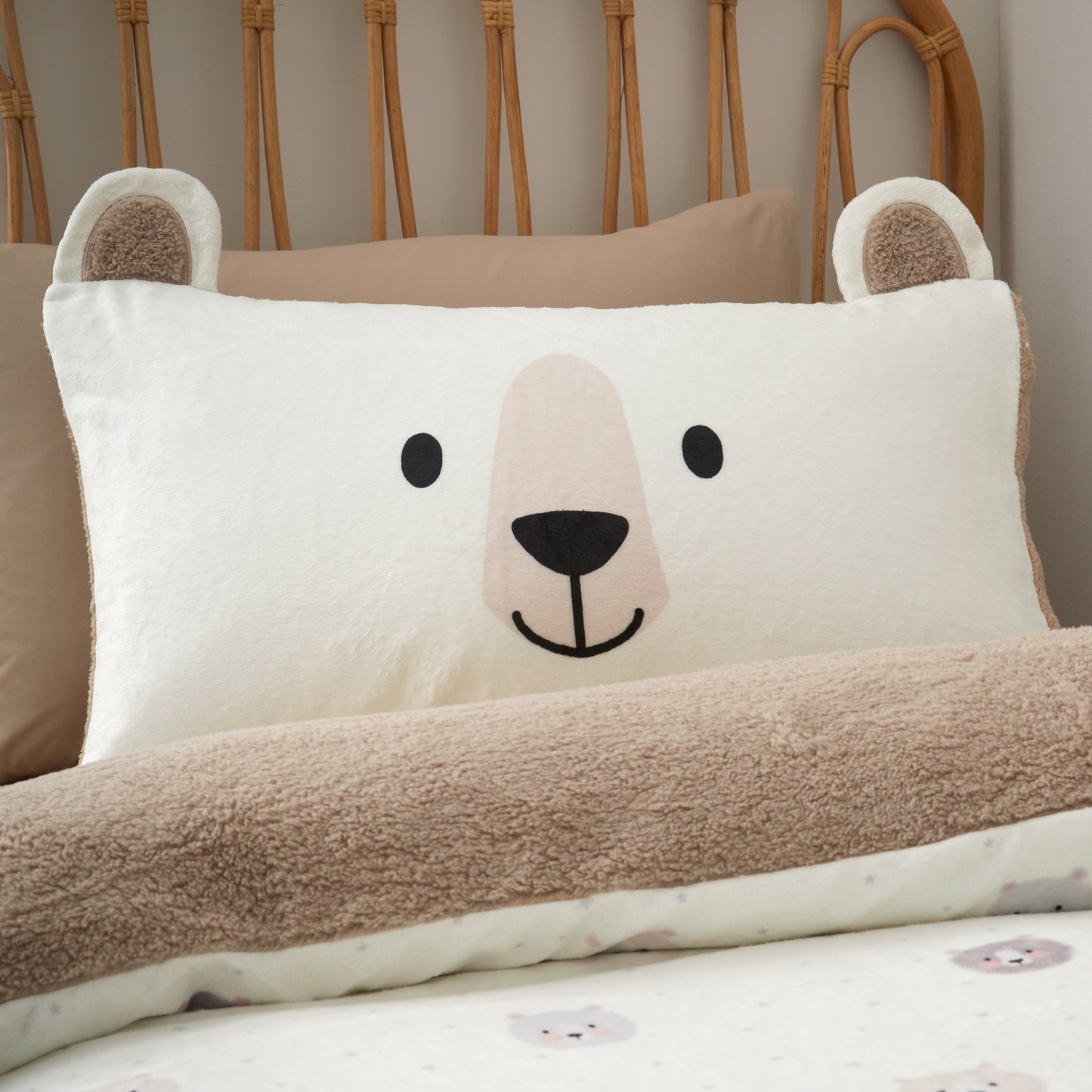Catherine Lansfield Cosy Bear Duvet Cover Set