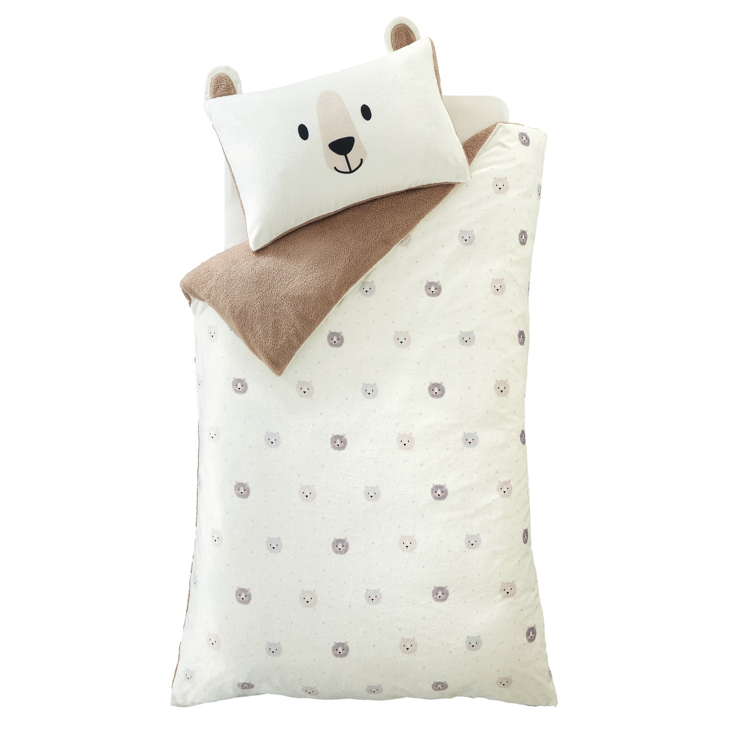 Catherine Lansfield Cosy Bear Duvet Cover Set