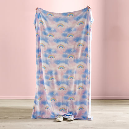 Catherine Lansfield Candy Unicorn Throw