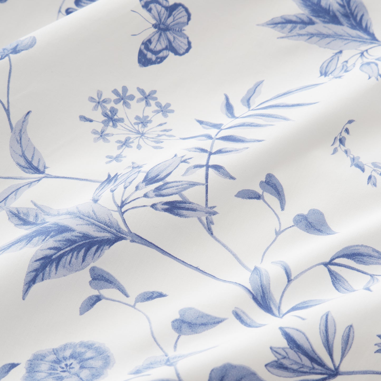 Bianca Thea Floral Duvet Cover Set - Blue