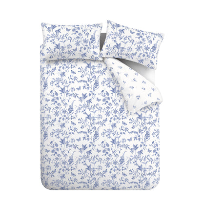 Bianca Thea Floral Duvet Cover Set - Blue