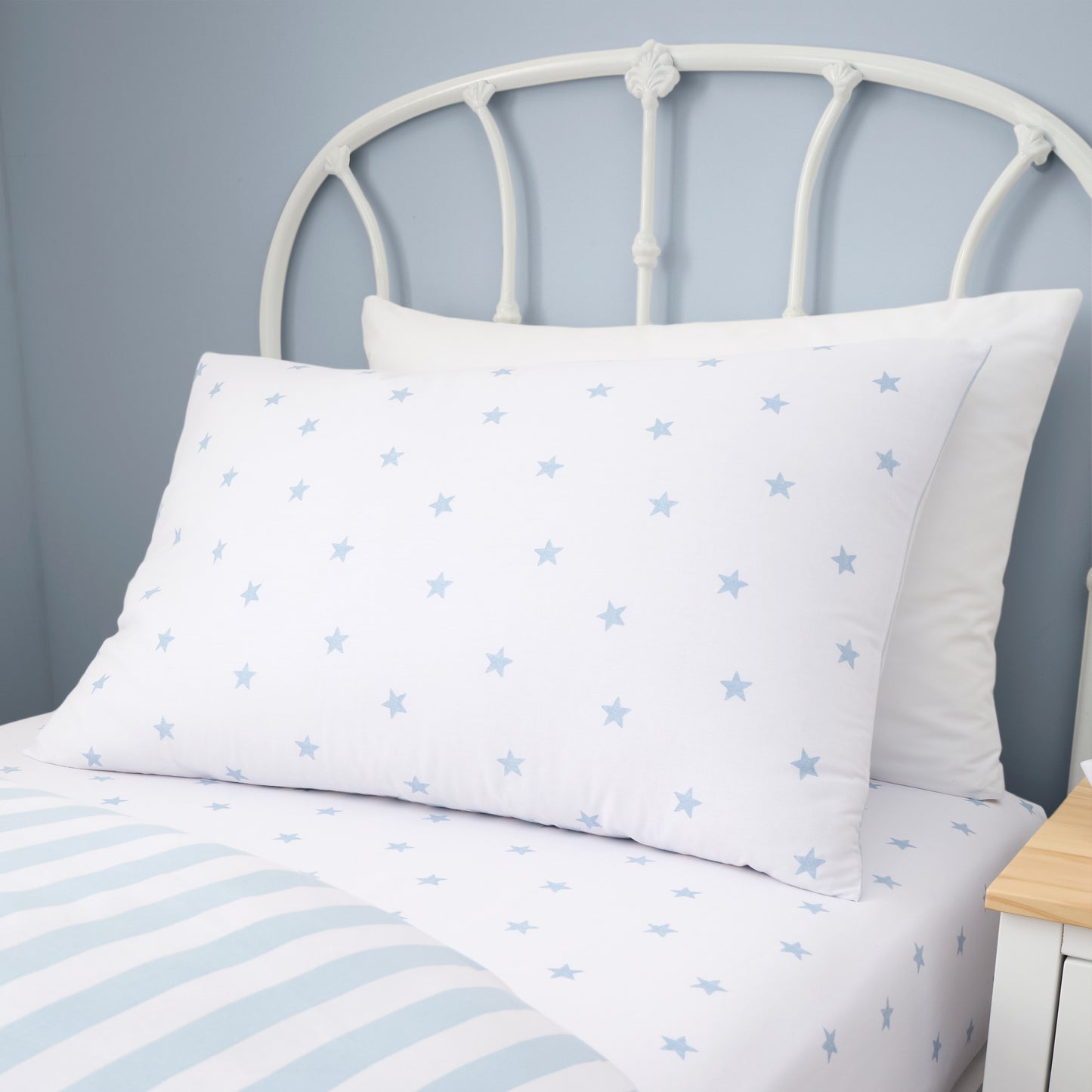 Bianca Mini Stars & Stripes Duvet Cover Set - Blue
