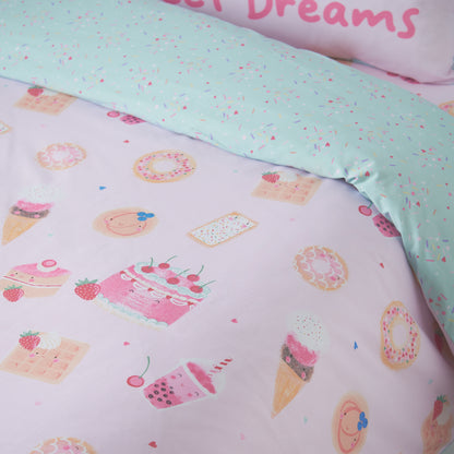 Catherine Lansfield Sweet Treats Duvet Cover Set