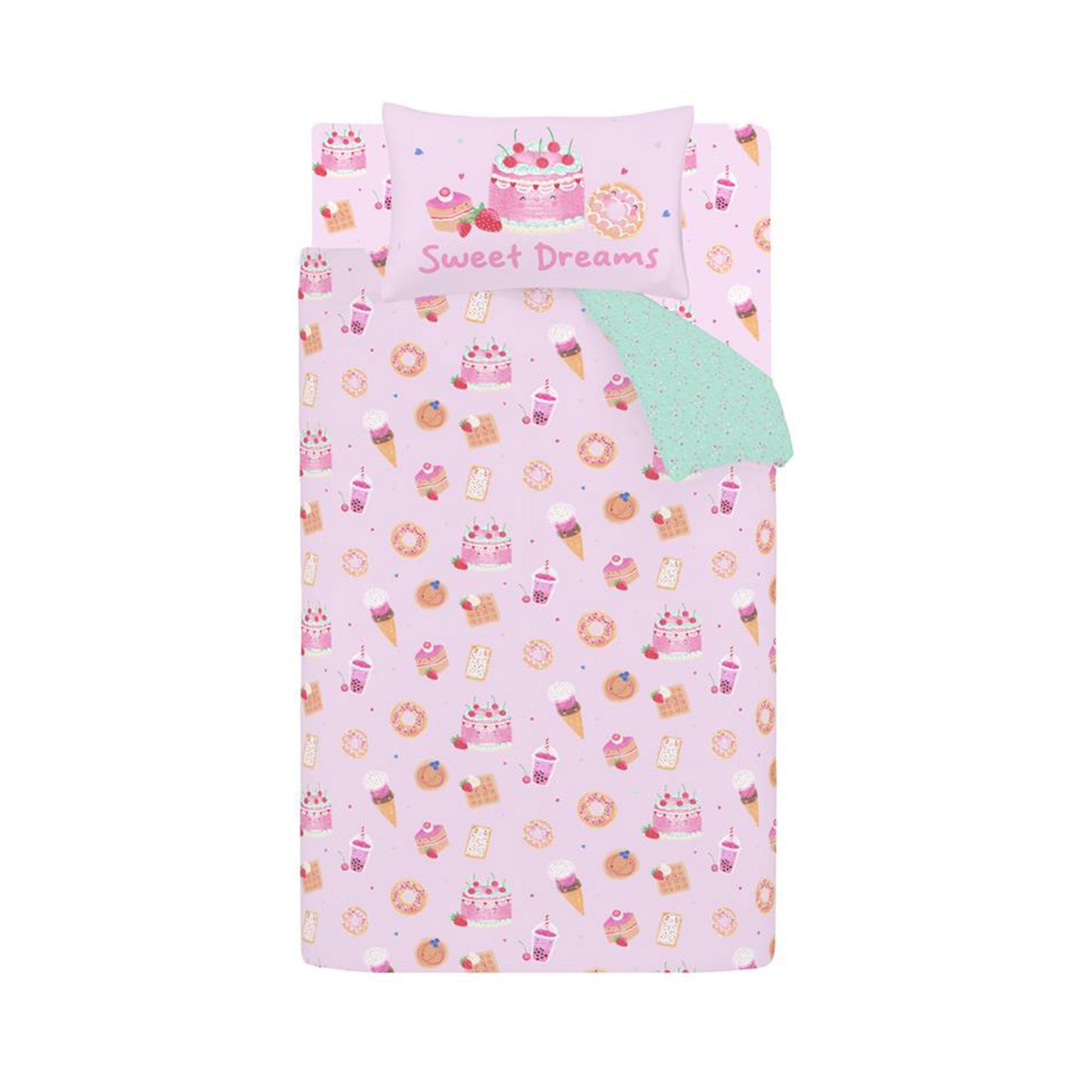 Catherine Lansfield Sweet Treats Duvet Cover Set