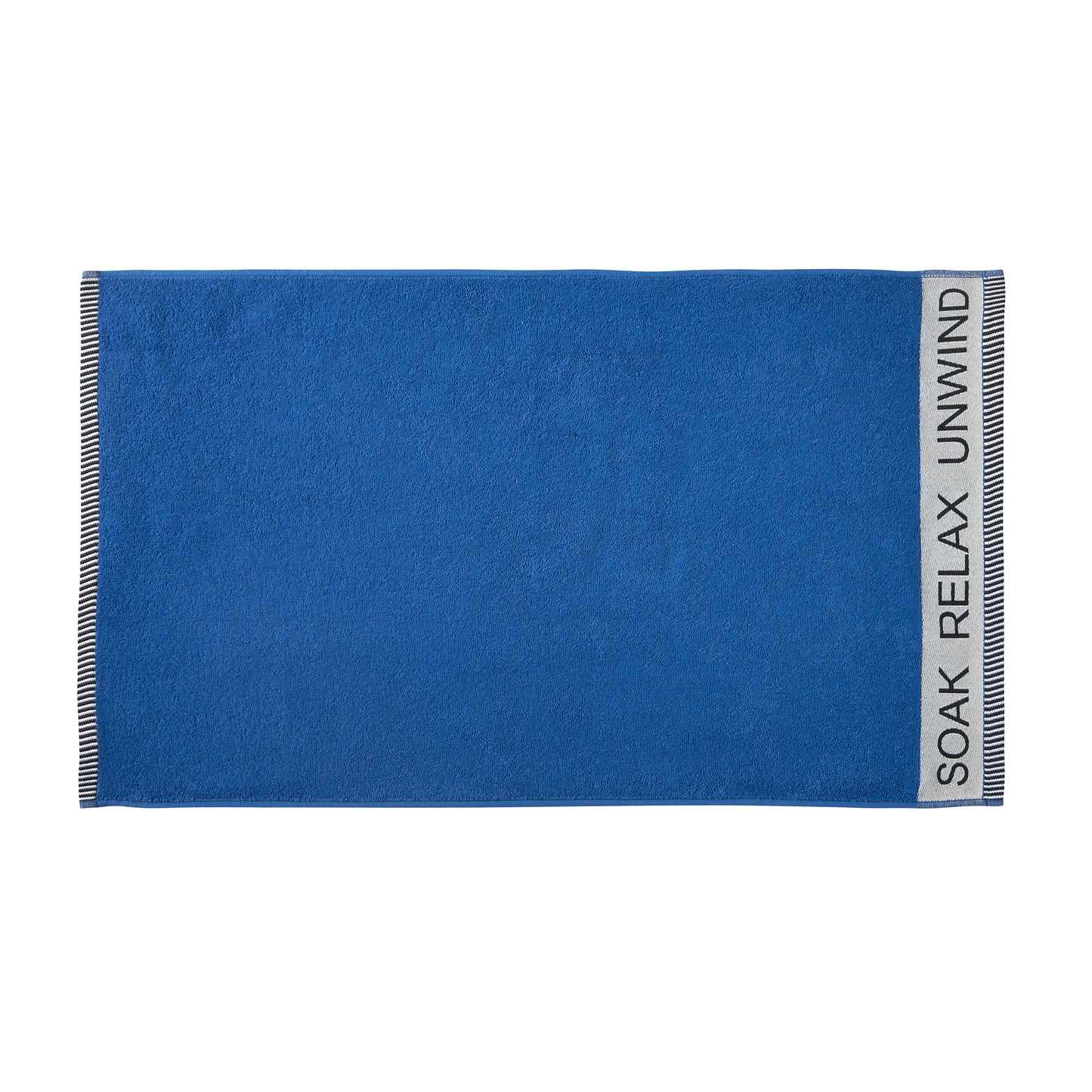Catherine Lansfield Relax & Unwind Bath Towels - Cobalt Blue