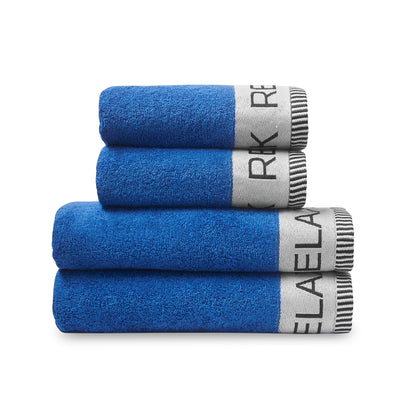 Catherine Lansfield Relax & Unwind Bath Towels - Cobalt Blue