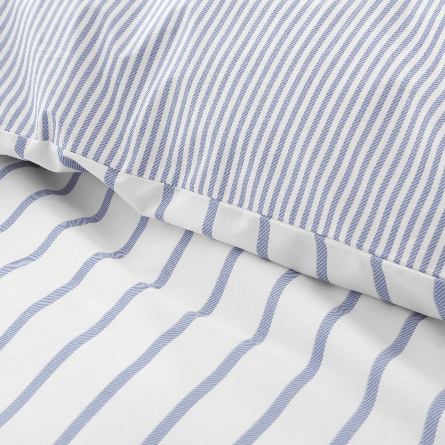 Bianca Hampton Stripe Duvet Cover Set - Blue