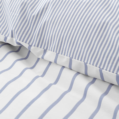 Bianca Hampton Stripe Duvet Cover Set - Blue