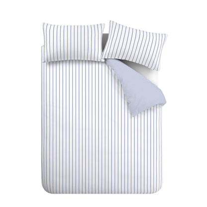 Bianca Hampton Stripe Duvet Cover Set - Blue
