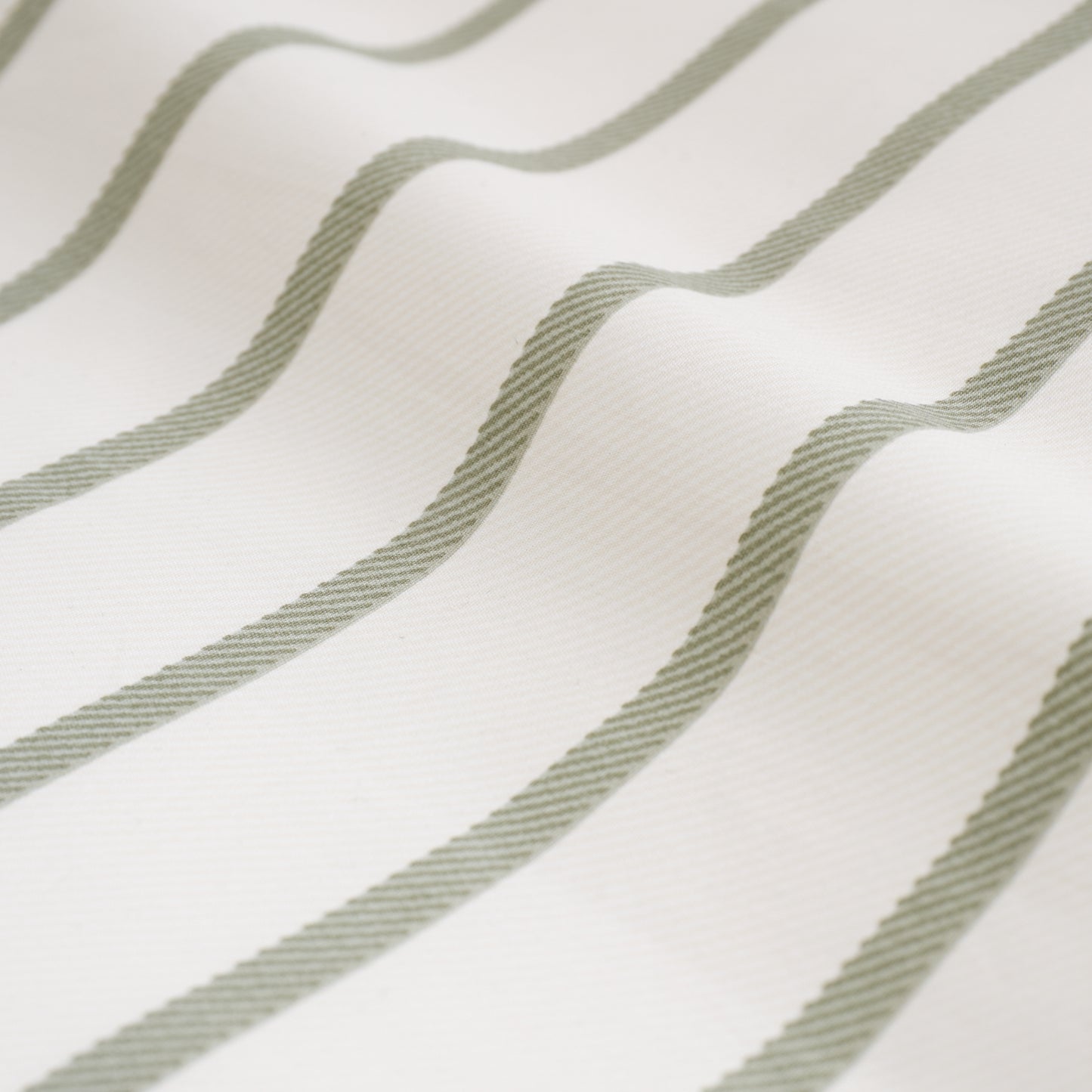 Bianca Hampton Stripe Duvet Cover Set - Green