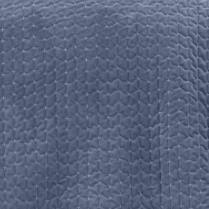 Bianca Attica Velvet Bedspread - Blue