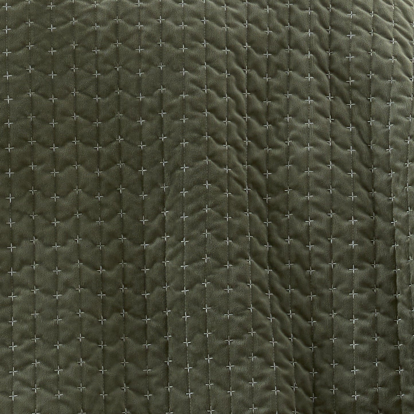 Bianca Attica Velvet Bedspread - Green