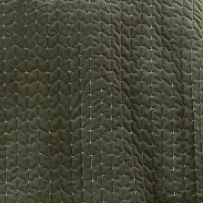 Bianca Attica Velvet Bedspread - Green